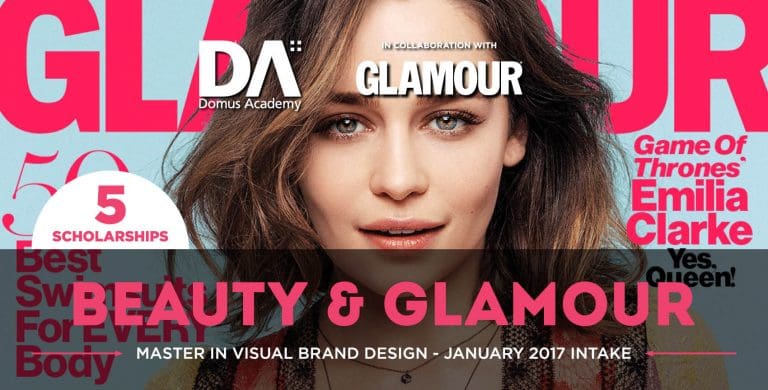 Domus Academy 2017年1月開課視覺品牌設計碩士獎學金競賽