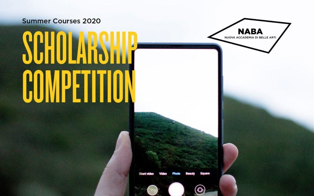 NABA米蘭藝術大學2020年義大利暑假遊學50%學費減免獎學金申請
